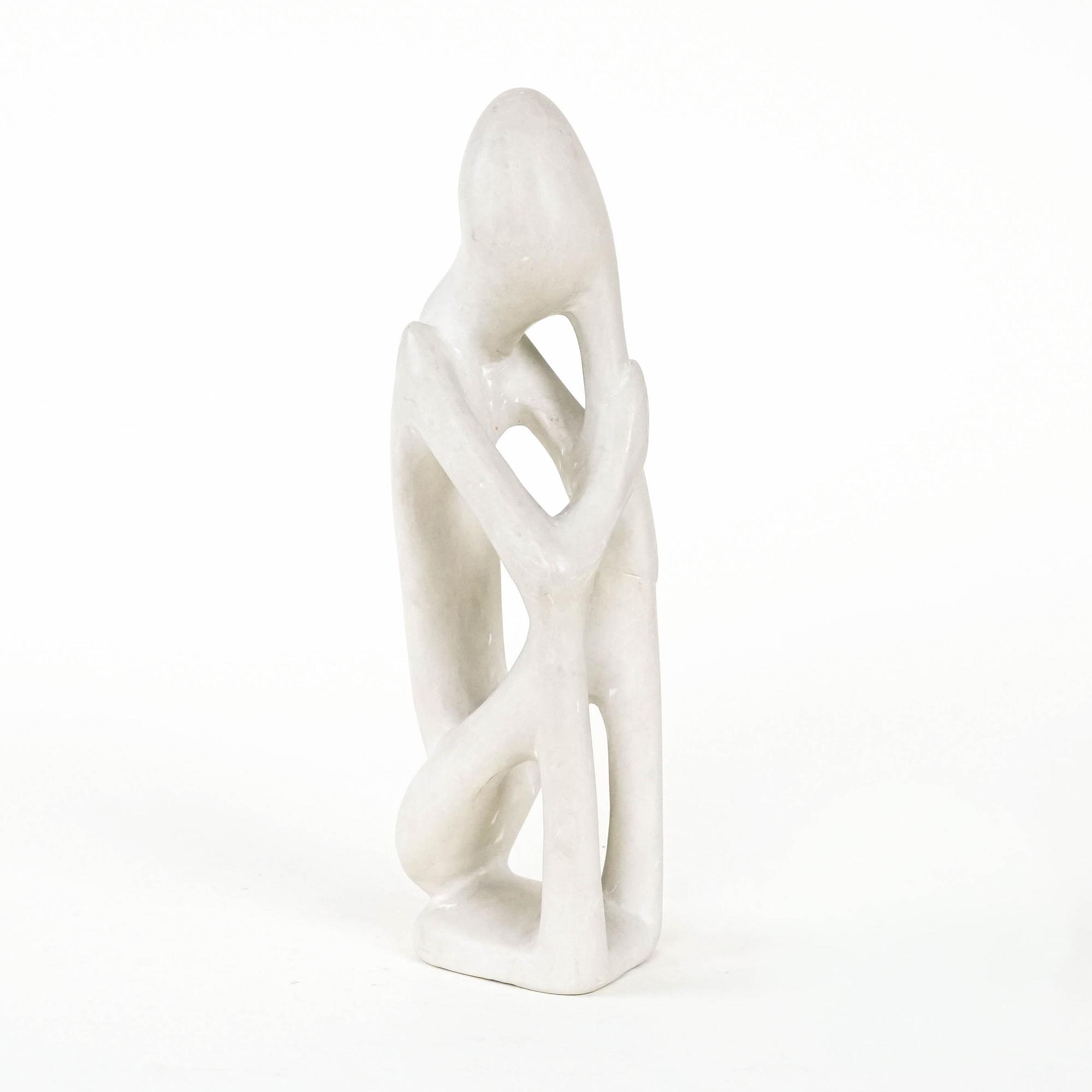Skulptur Modernistisch Creme 1980er Jahre 1