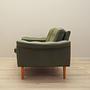Sofa Leder Grün 1970er Jahre 3