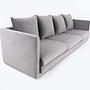 MALMO Sofa 3-Sitzer Grau 5