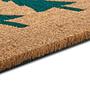 Green Pine Fußmatte Beige Grün 4