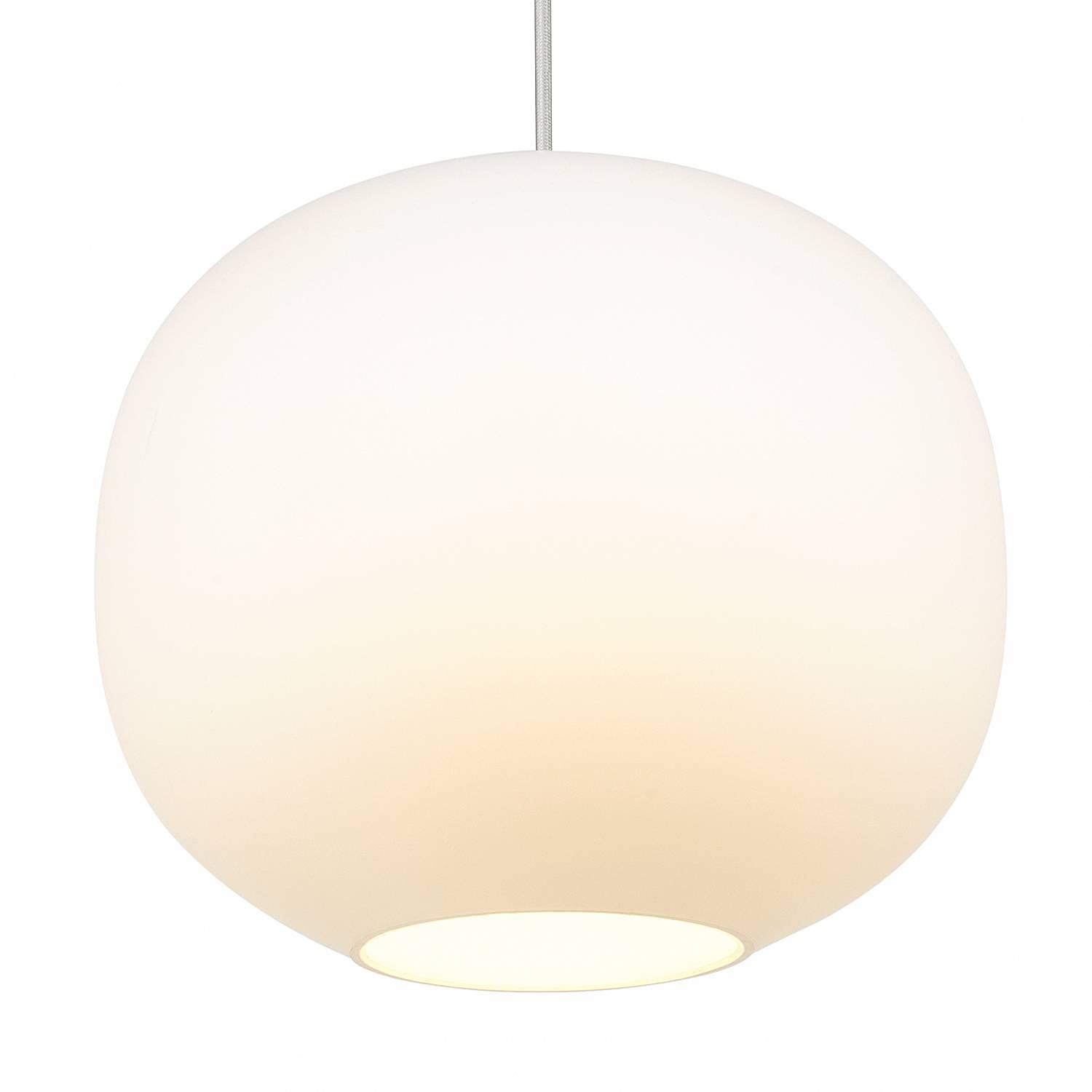 Pendelleuchte Navone Messing Opalglas Weiß Ø 20cm 1