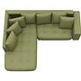 Vargen Sofa Récamiere Links Salvador Moosgrün 8 1
