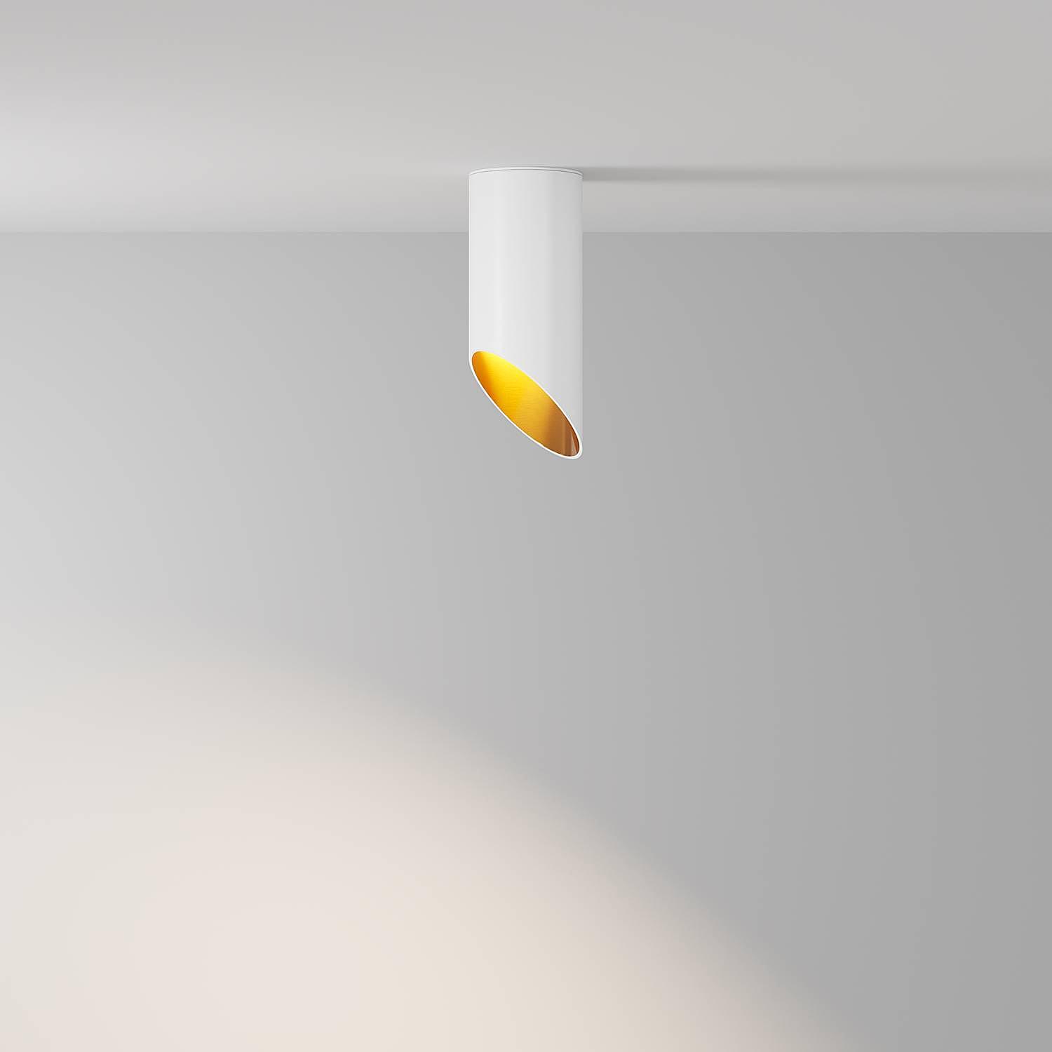 Lipari Deckenleuchte Aluminium Weiß 1-flammig 1