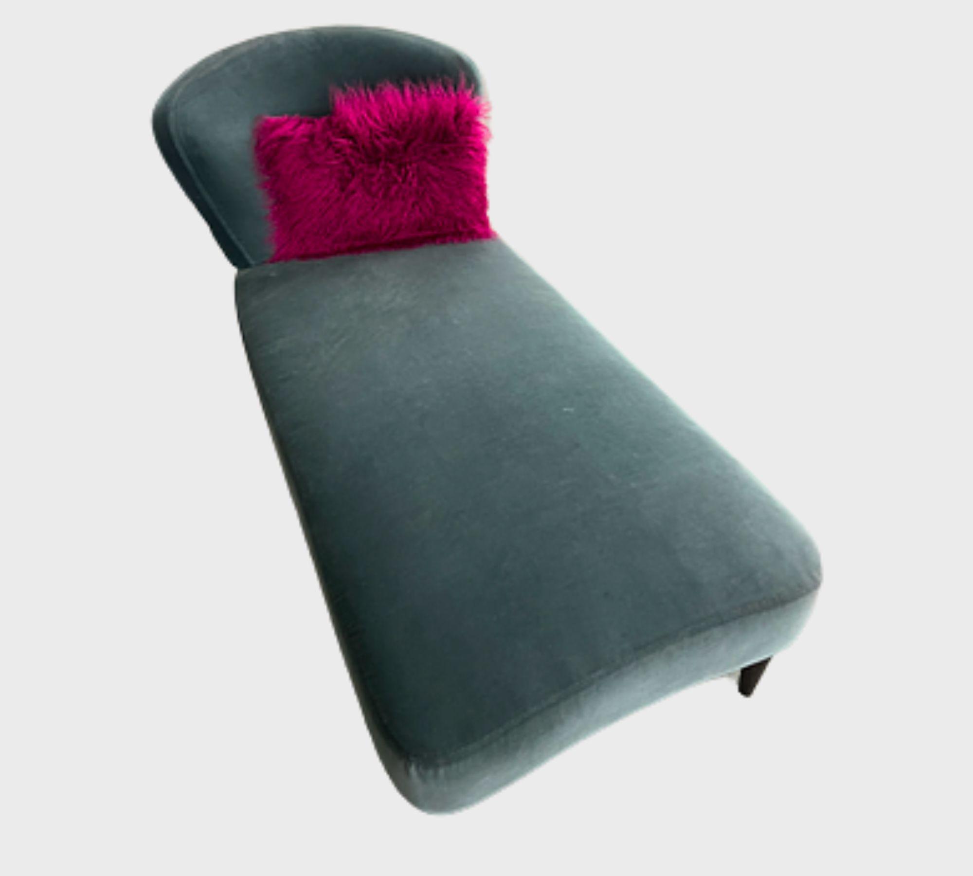 Chaise-longue Minotti Titan Blue 0