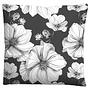 Floral Bedding Cotton Black 135x200cm Pillowcase 80x80cm 4