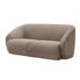 Blanca Sofa 2-Sitzer Samt Warm Beige 1