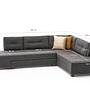 Manama Corner Sofa Bed Right - Anthracite 8