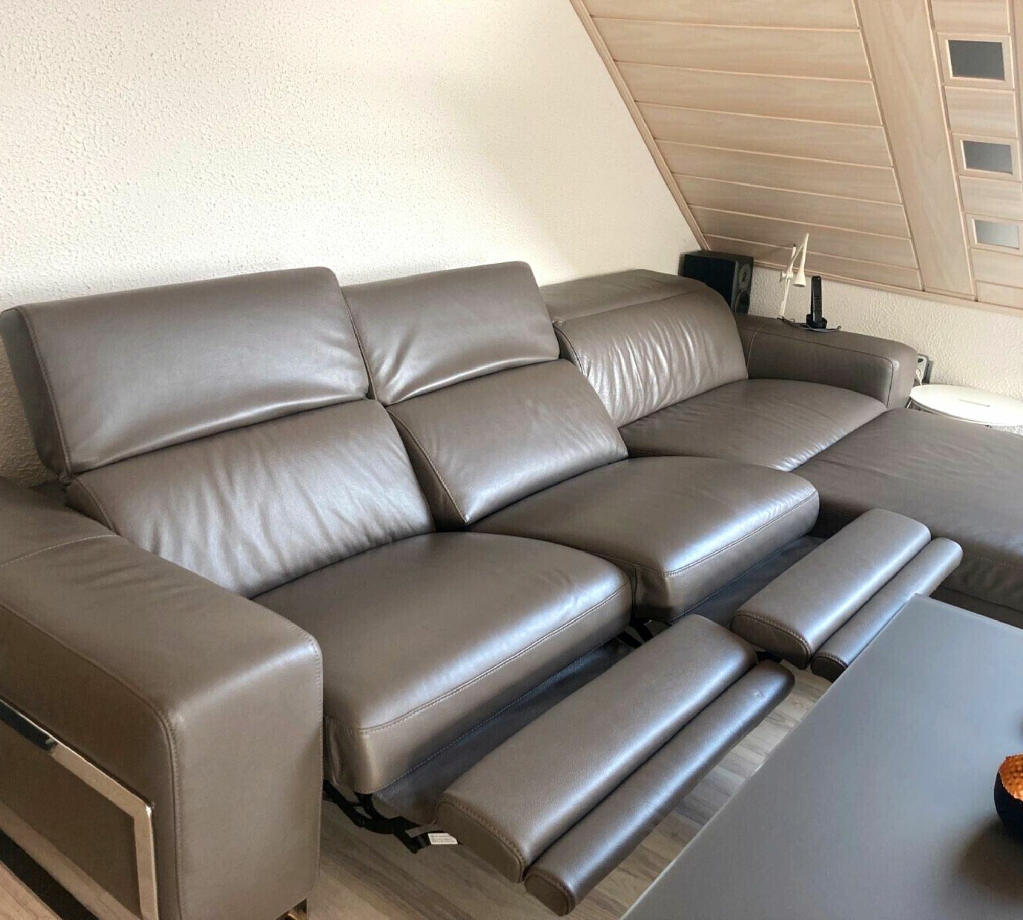 Joop Ledercouch Braun 0