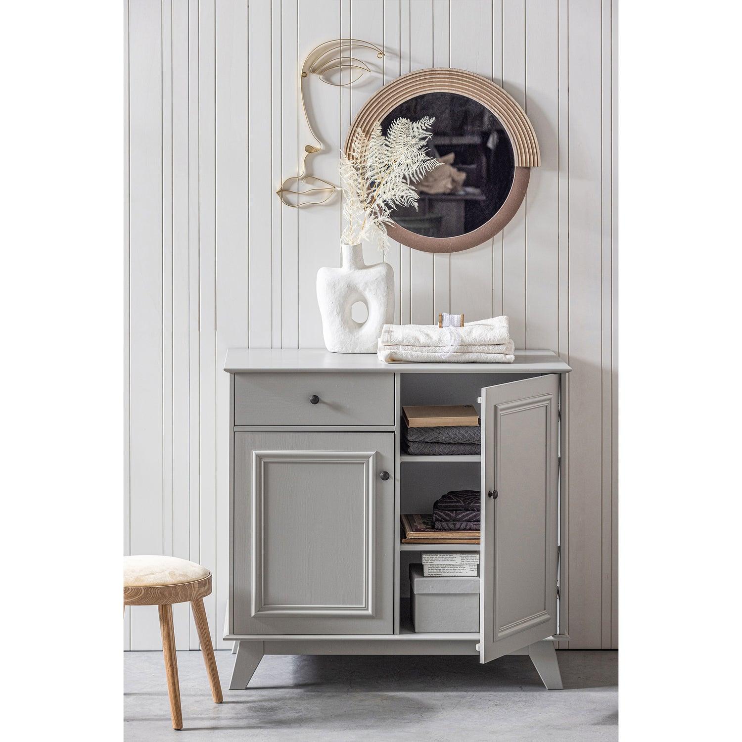 Lily Chest of Drawers Pine Grey 0