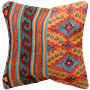 Kilim Pillowcase Multicolored 0