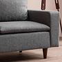 Lungo Sofa 2-Sitzer Hellgrau 3