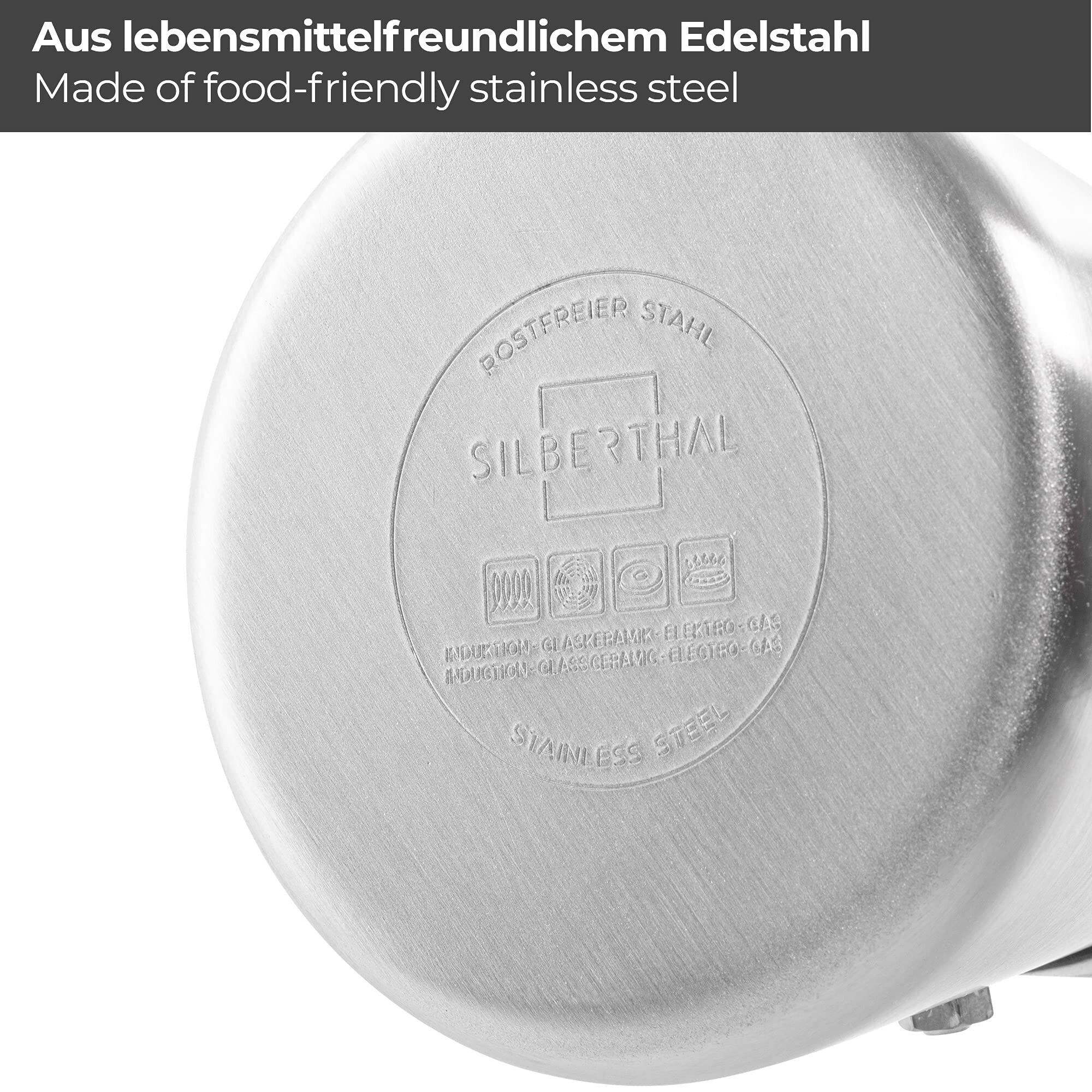 Espressokocher Edelstahl 300 ml Schwarz 7