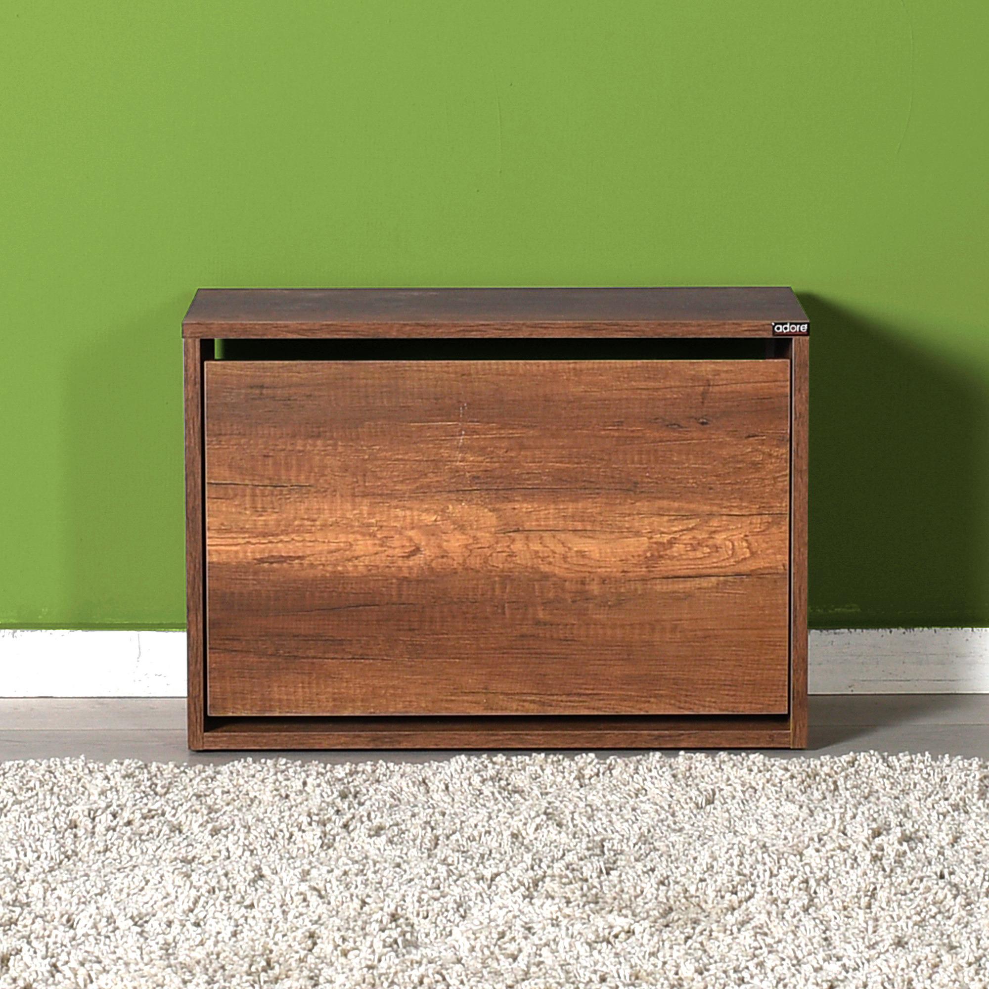 Oslo Shoe Cabinet Wood Veneer 2