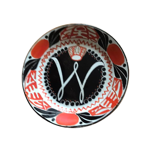 Petrus Regout Inauguration plate 1898 Black 0