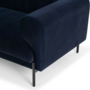 Maggie Sofa 3-Sitzer Velour Lux Navy 5