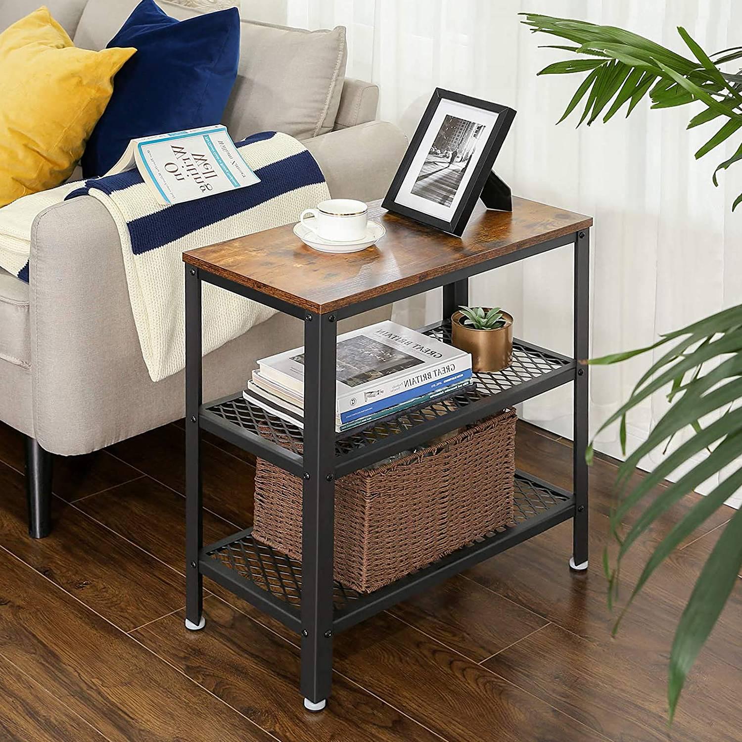 Side table Morristown I Metal Brown 2