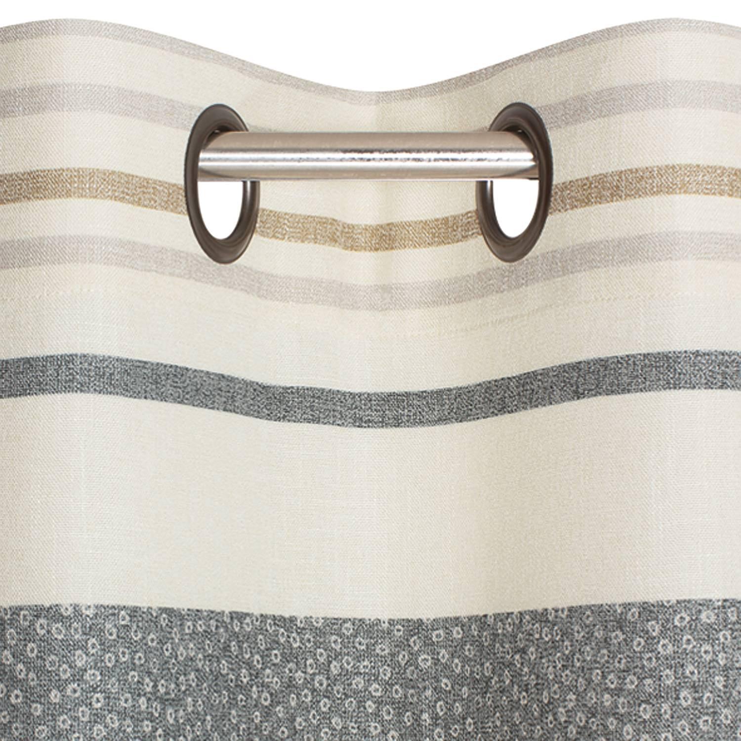 Ösenschal Clay Polyester / Baumwolle Natur 1