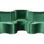 Verner Panton Cloverleaf Sofamodul Dunkelgrün 0