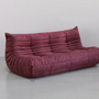 Togo Sofa 3-Sitzer Textil Rosa 2