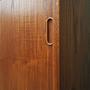 Sideboard vintage in teak marrone anni '60 14