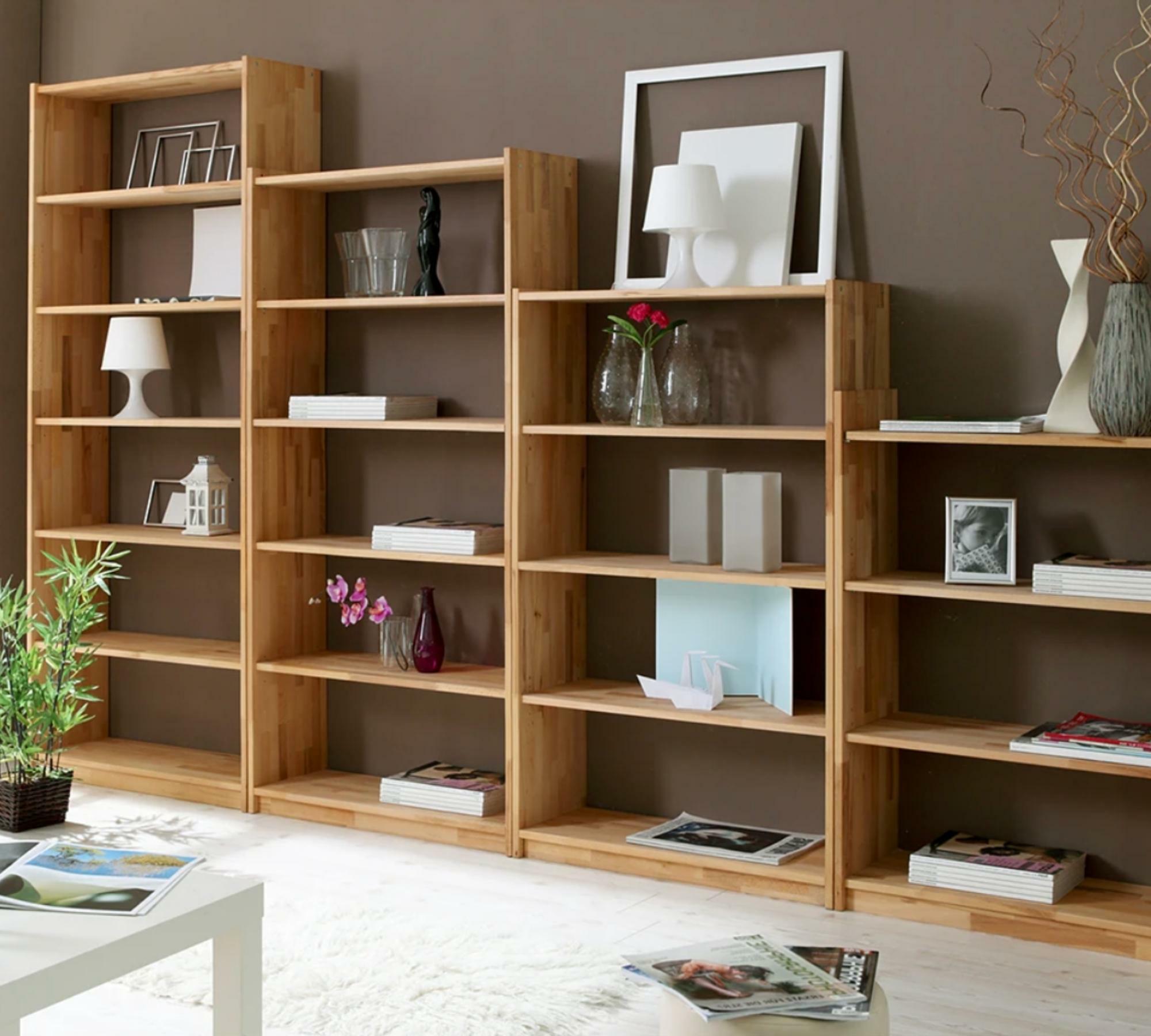 Regal Buchenholz Massiv 2