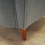 Armchair Textile Wood Grey 12
