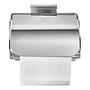 Neo Rollenhalter mit Deckel Edelstahl Silber 4