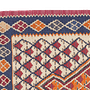 Kilim Senneh Teppich Mehrfarbig 1