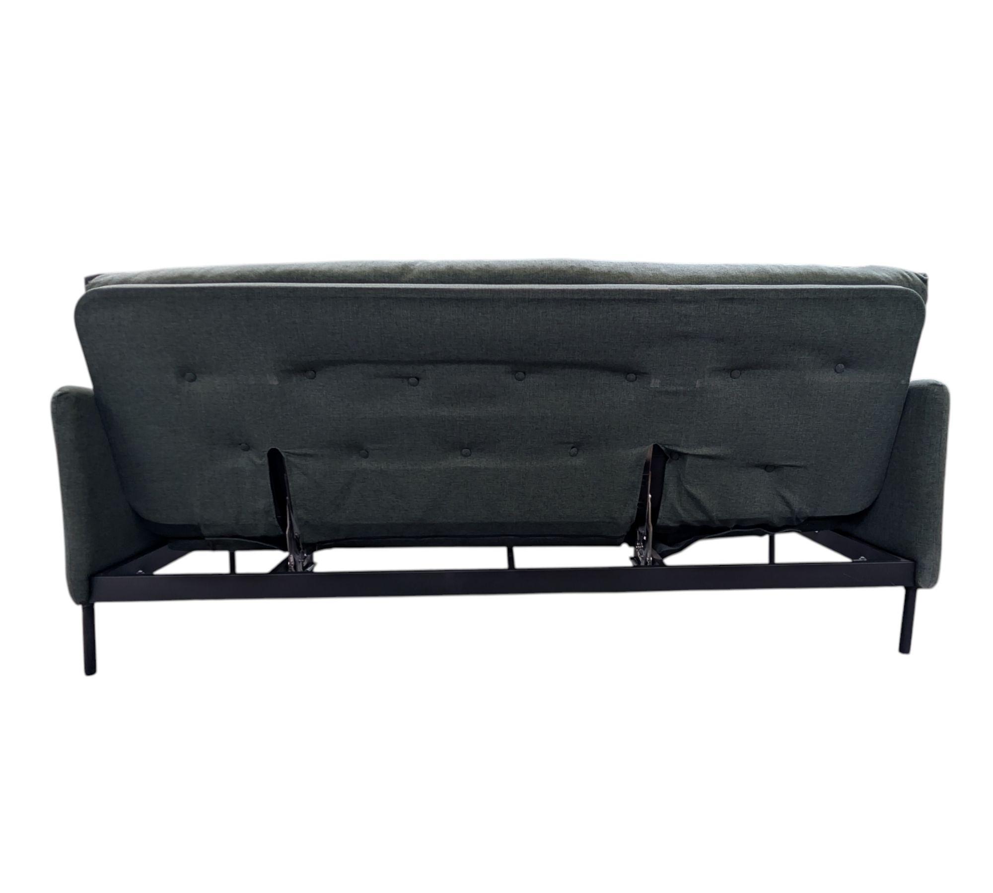 Renge Sleeper Sofa 3-Seater Green 9