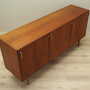 Vintage Sideboard Teak Wood Brown 1960s 6