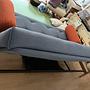 Baldar Schlafsofa Holz Blau 2