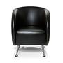 ST. LUCIA Office Chair Faux Leather Black 0