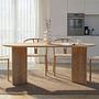 Sablin Dining table Sapphire Oak 2
