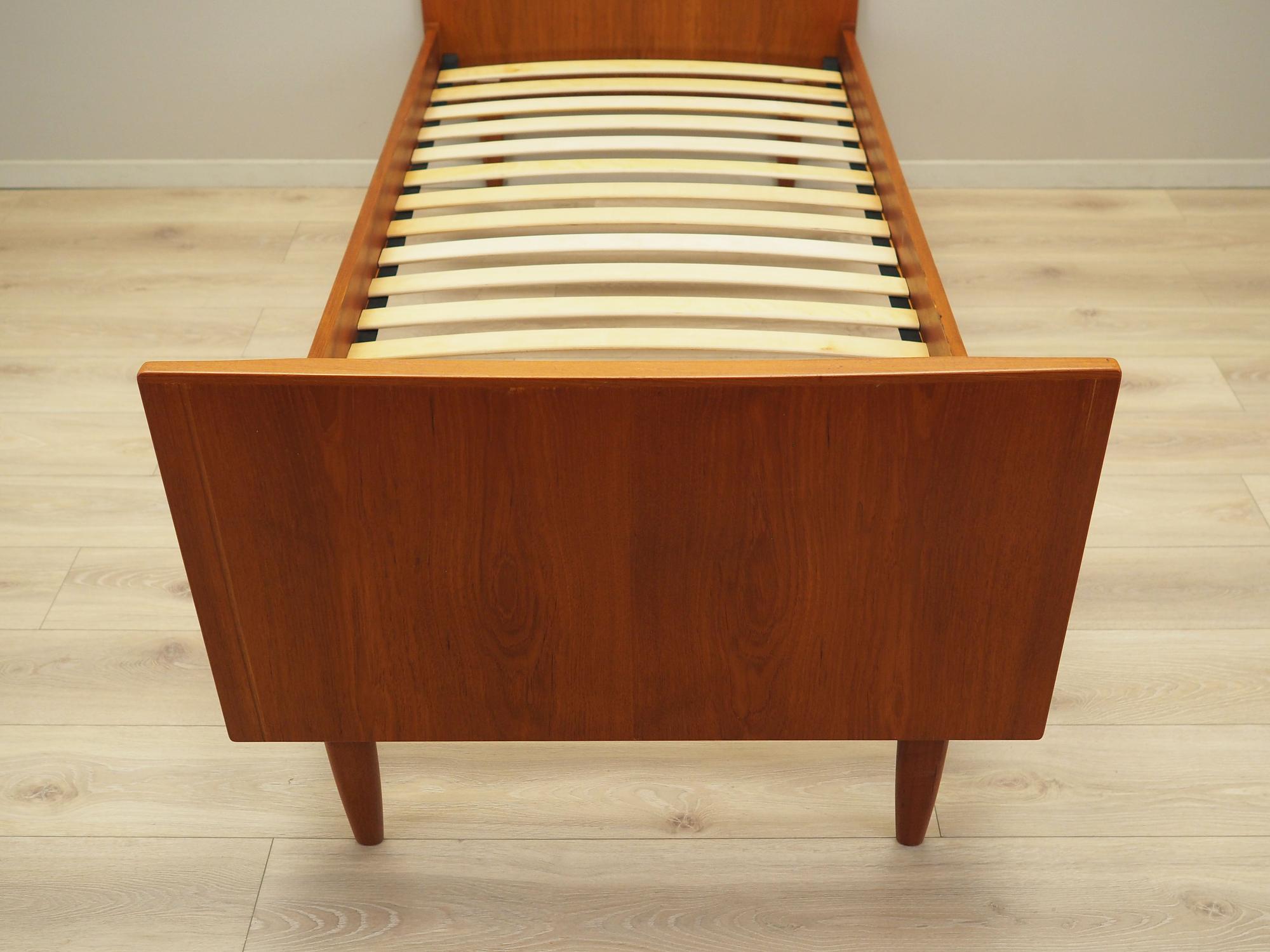 Bett Teakholz 1970er Jahre 9