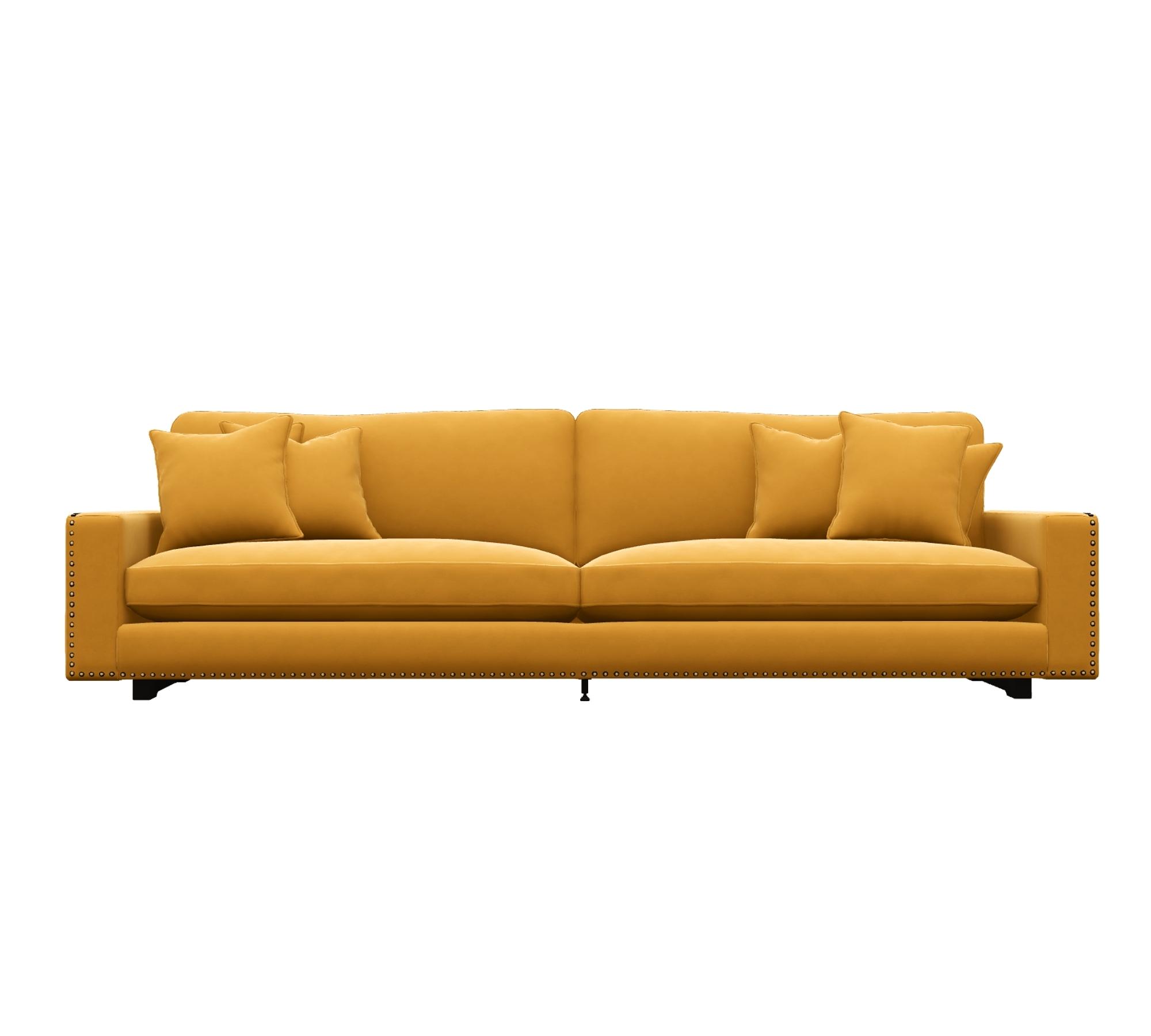 Valen XL Sofa Solemio Senfgelb 88 0
