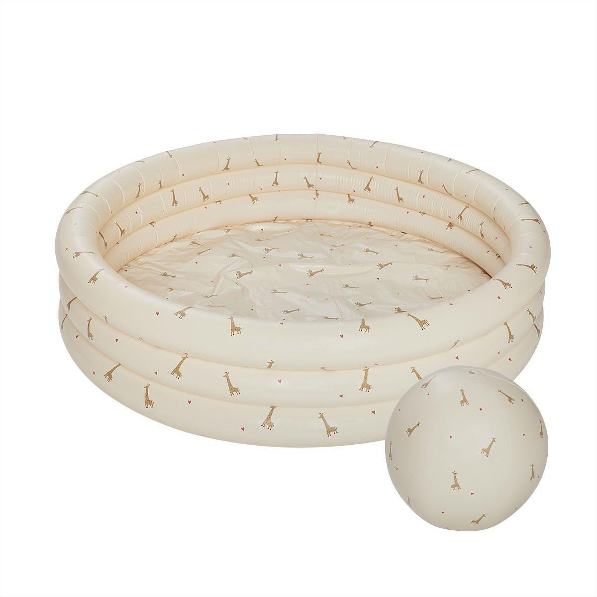Giraffe Schwimmbad Groß & Strandball 4