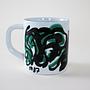 Collector's mug porcelain multicolored 5
