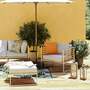 Gartensessel Teakholz Massiv Hellgrau 5