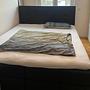 Boxspringbett Grau 180x200 cm 1