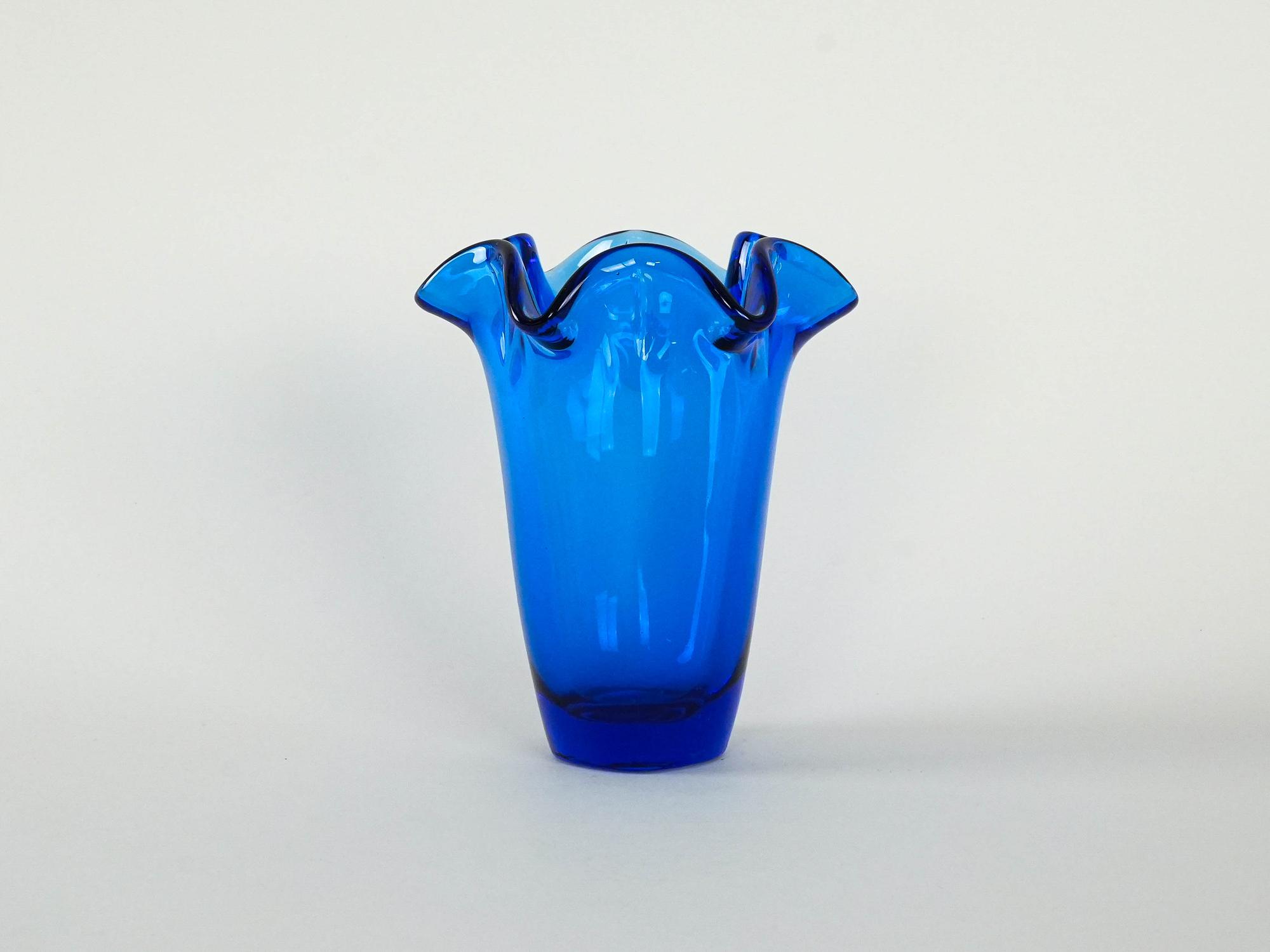 Vase Kobaltblau 3