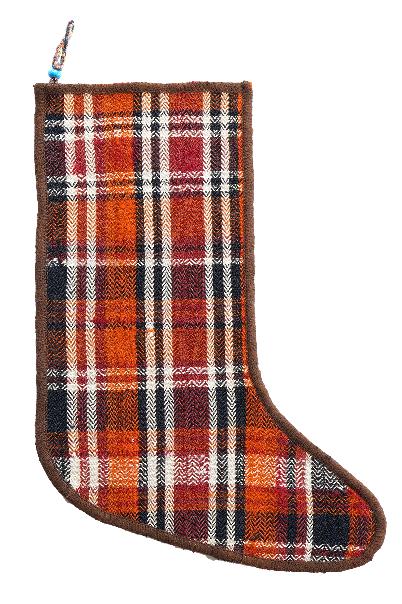 Weihnachtsstrumpf Wolle Mehrfarbig 41x56cm 0