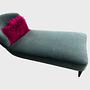 Chaise-longue Minotti Titan Blau 1