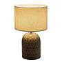 Table lamp Tender Pearl 1-light mixed fabric ceramic 1