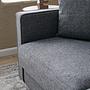 Eva Sofa 2-Sitzer Grau 2