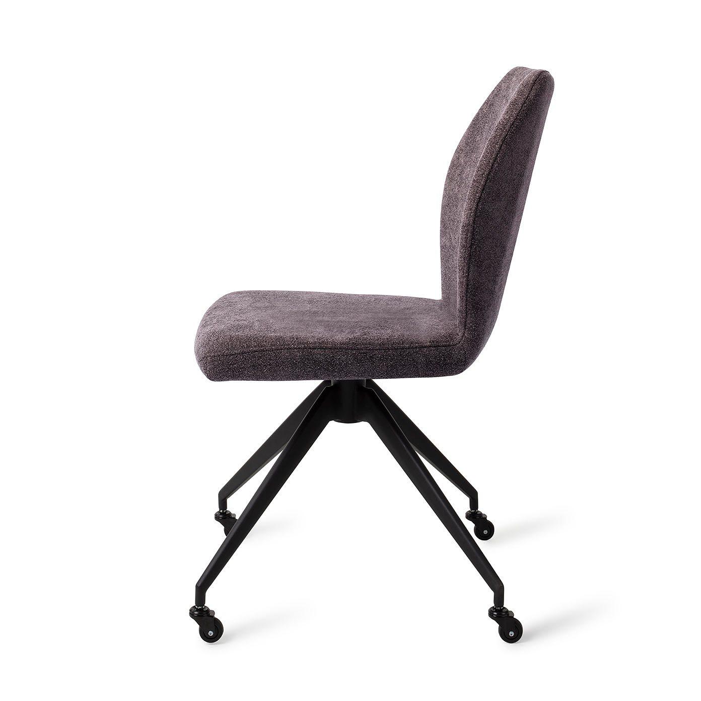 Ikata Dining Chair Slide Almost Black 1