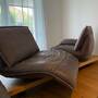 Edit Free Motion Sofa 3-Sitzer Leder Holz Braun 3