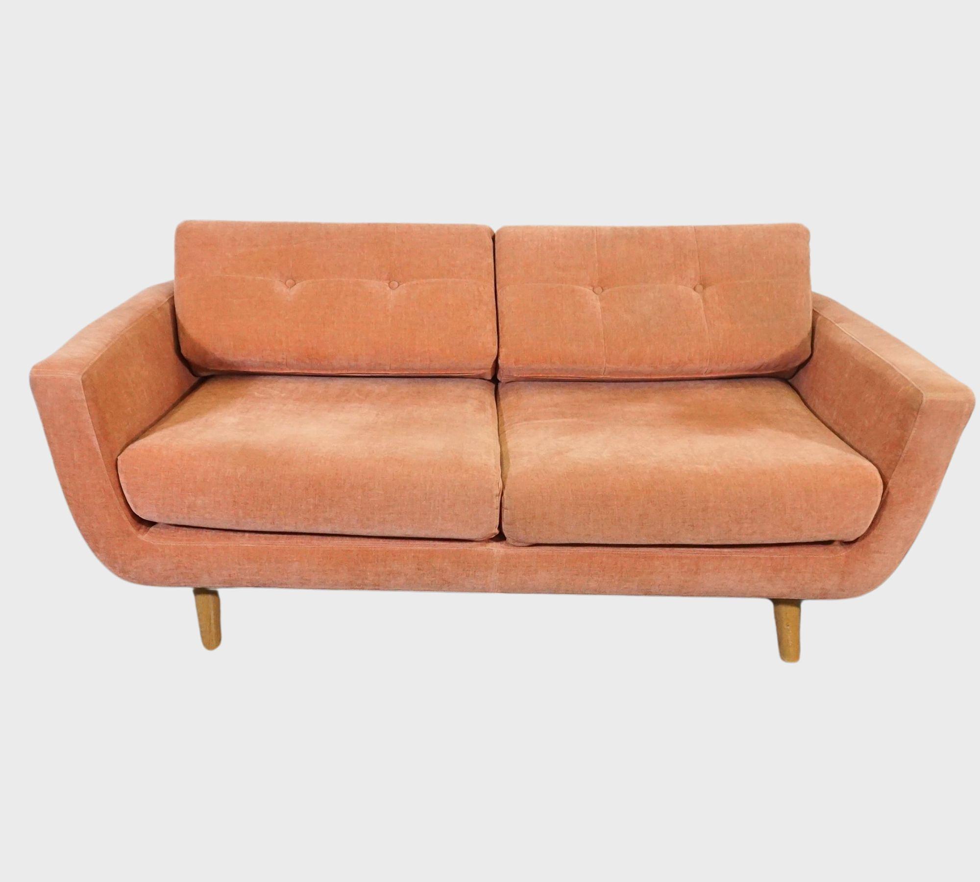 Vera Sofa 2-Sitzer Danny Dusty Rose 6