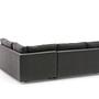 Manama Corner Sofa Bed Right - Anthracite 9