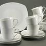 Amelie Coffee Service 18-piece Porcelain White  2
