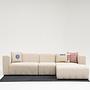 Beyza Sofa Récamiere Rechts Creme 1